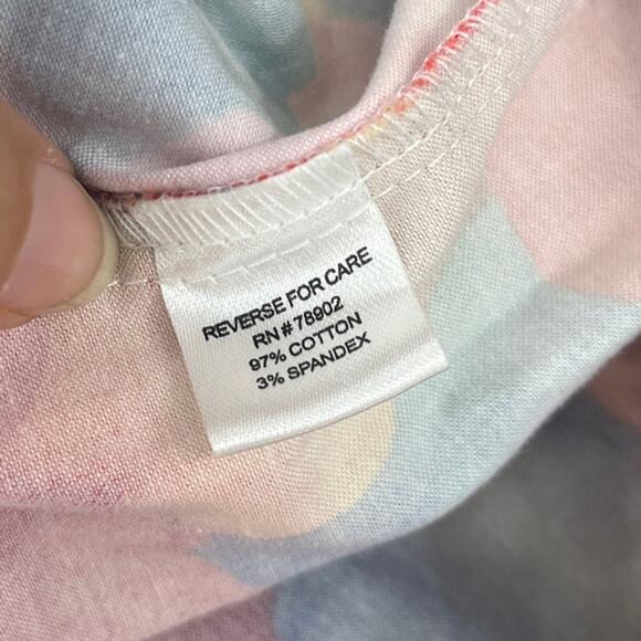 ELCC Floral Zip Womens Jacket Sz M Bold Y2K Artcore Indie Funky Dopamine Retro - Picture 10 of 11